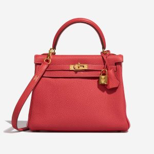 Hermès Kelly  25 Rouge Pivoine 2R Togo 2014 R