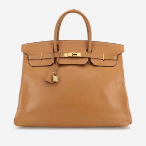 Hermès Birkin  40 Toffee 1H Epsom 2021 Z