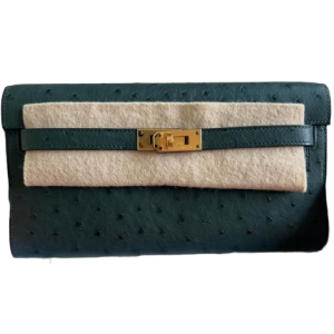 Hermès Kelly To Go Vert Titien 1T Ostrich 2020 Y