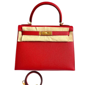 Hermès Kelly Sellier 28 Rouge Casaque Q5 Epsom 2015 T