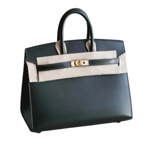 Hermès Birkin Sellier 25 Vert Fonce 67 Box 2023 B