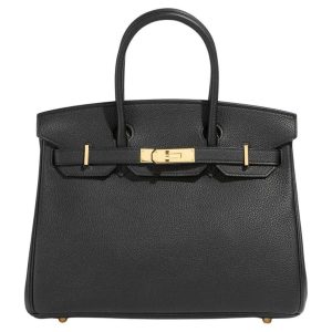 Hermès Birkin  30 Black 89 Togo 2024 W