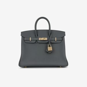 Hermès Birkin  25 Gris Misty H0 Swift 2024 W