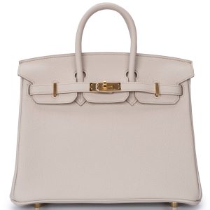 Hermès Birkin  25 Beton 8L Togo 2023 B