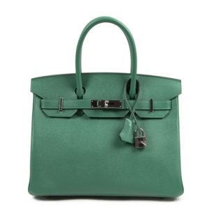 Hermès Birkin  30 Vert Vertigo U4 Epsom 2024 W