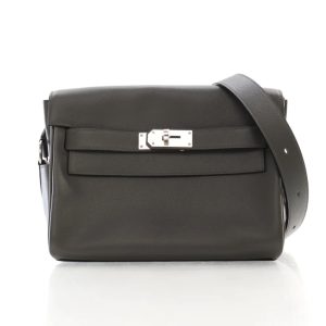 Hermès Kelly Messenger Vert Gris C6 Evercolor 2024 W