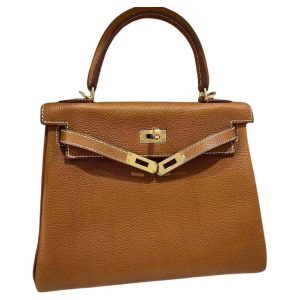 Hermès Kelly  25 Fauve 34 Barenia 2024 W