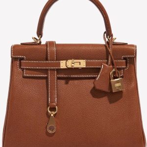 Hermès Kelly  25 Fauve 34 Barenia 2024 W
