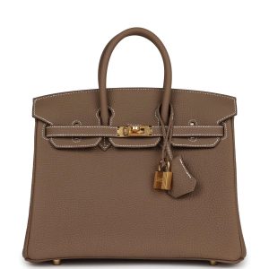 Hermès Birkin  25 Etoupe  18 Togo 2023 B