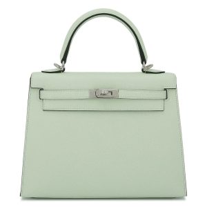Hermès Kelly Sellier 25 Vert Fizz 0S Epsom 2023 B