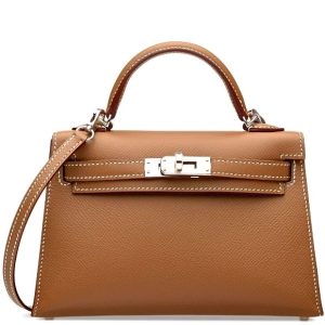 Hermès Kelly Sellier 20 Gold 37 Epsom 2022 U
