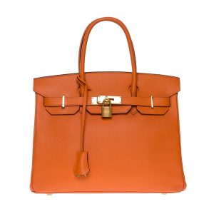 Hermès Birkin  30 Orange H 93 Epsom 2020 Y
