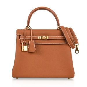 Hermès Kelly  25 Gold 37 Togo 2024 W
