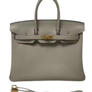 Hermès Birkin  25 Gris Tourterelle 81 Togo 2022 U