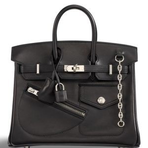 Hermès Birkin Rock 25 Black 89 Volupto 2023 B