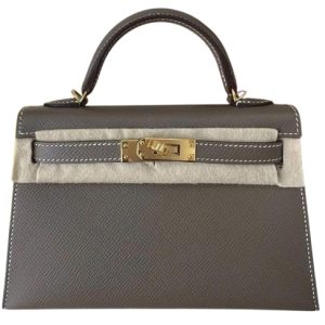 Hermès Kelly Sellier 20 Etoupe  18 Epsom 2024 W