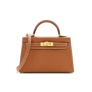Hermès Kelly Sellier 20 Gold 37 Epsom 2024 W
