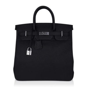 Hermès Birkin HAC 40 Black 89 Togo 2021 Z