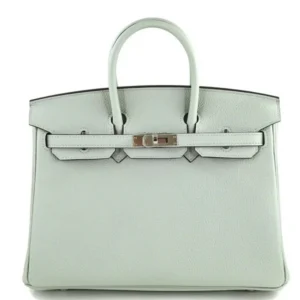 Hermès Birkin  25 Gris Neve 0W Alligator Matt 2024 W