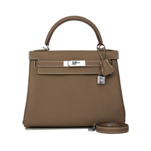 Hermès Kelly  28 Etoupe  18 Togo 2024 W