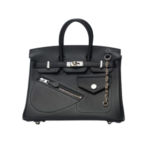Hermès Birkin Rock 25 Black 89 Volupto 2024 W