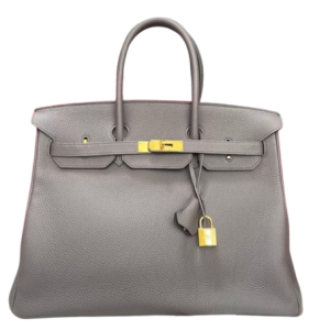 Hermès Birkin  35 Gris Etain 8F Togo 2016 X