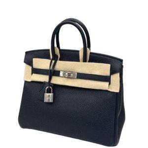 Hermès Birkin  25 Black 89 Togo 2019 D