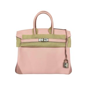 Hermès Birkin  25 Rose Sakura 3Q Swift 2024 W