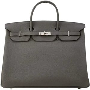Hermès Birkin  40 Gris Etain 8F Togo 2016 X