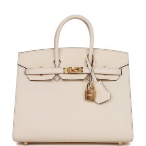 Hermès Birkin Sellier 25 Nata I2 Epsom 2023 B