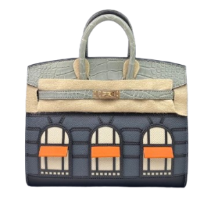 Hermès Birkin Faubourg 20 Black 89, Craie  10, Gris Ciment 0V, Gris Misty H0, Orange H 93 Alligator Matt, Epsom, Madame, Swift, Sombrero 2024 W