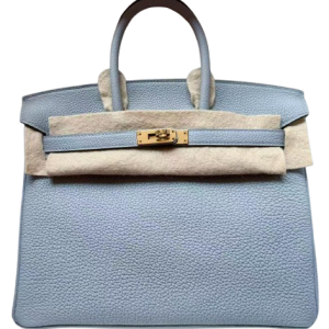 Hermès Birkin  25 Blue Glacier 8U Togo 2024 W