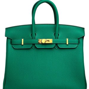 Hermès Birkin  25 Vert Menth 6W Togo 2024 W