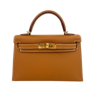 Hermès Kelly Sellier 20 Gold 37 Epsom 2024 W