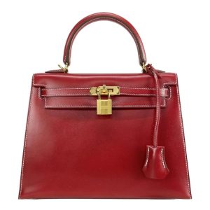 Hermès Kelly Sellier 20 Rouge Piment 5X Box 2024 W