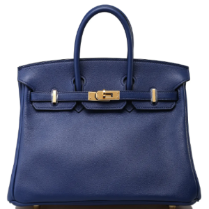 Hermès Birkin  25 Blue Saphir T7 Swift 2016 X