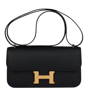 Hermès Constance Elan Black 89 Epsom 2024 W