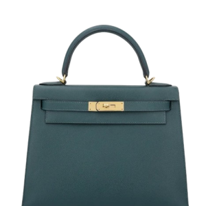 Hermès Kelly Sellier 28 Vert Cypres 6O Epsom 2021 Z