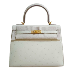 Hermès Kelly  25 Beton 8L Ostrich 2022 U