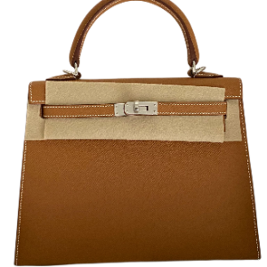 Hermès Kelly Sellier 25 Gold 37 Epsom 2024 W