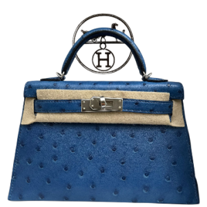 Hermès Kelly  20 Indigo Aizome Ostrich 2024 W