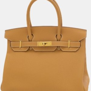 Hermès Birkin  30 Natural Sable 21 Togo 2024 W