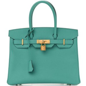 Hermès Birkin  30 Vert Veronese 6H Epsom 2019 D