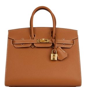 Hermès Birkin Sellier 25 Gold 37 Epsom 2024 W
