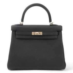 Hermès Kelly  25 Black 89 Togo 2024 W