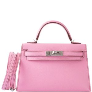 Hermès Kelly Sellier 20 Bubblegum L4 Epsom 2021 Z