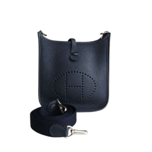Hermès Evelyne  Mini Blue Nuit 2Z Clemence 2021 Z