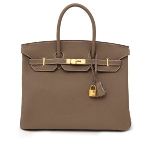 Hermès Birkin  35 Etoupe  18 Togo 2024 W