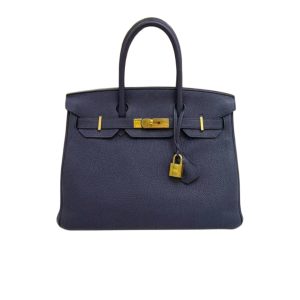 Hermès Birkin  30 Blue Nuit 2Z Togo 2016 X