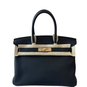 Hermès Birkin  30 Black 89 Togo 2019 D